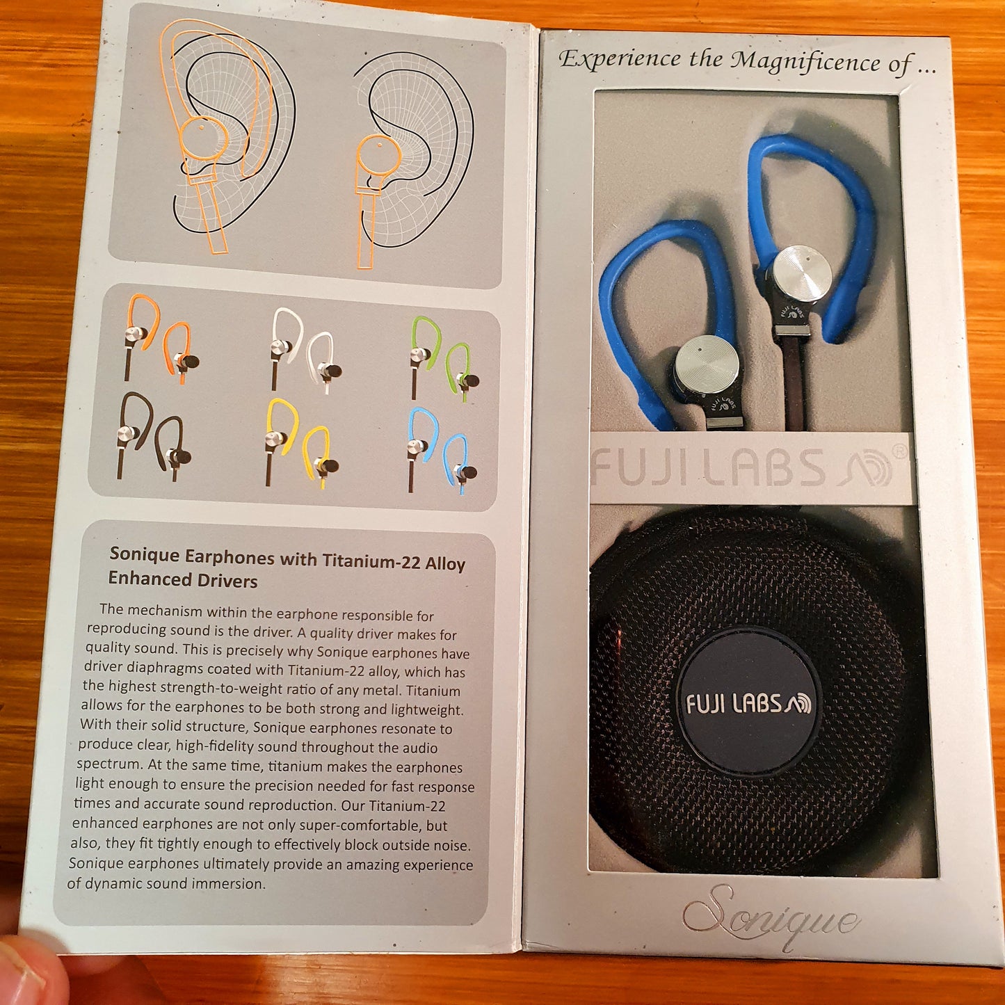 Fuji labs Earphone with mic