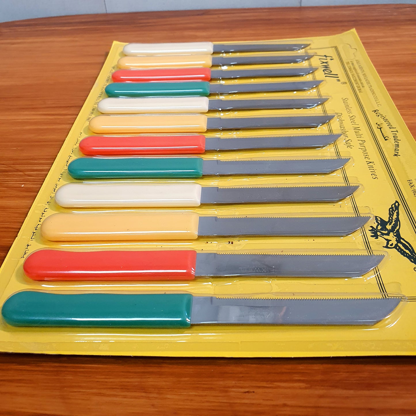 Stainless steel multi purpose knives pack of 12
