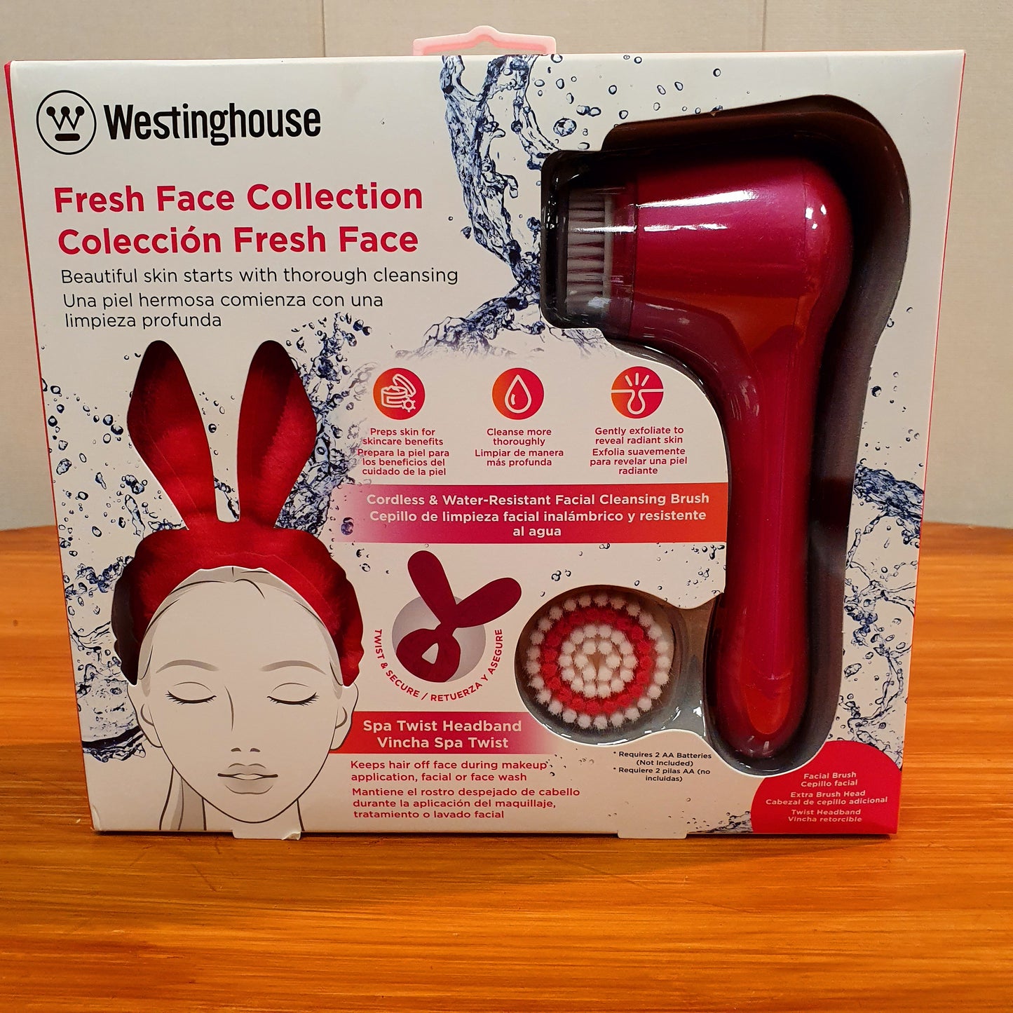 Westinghouse Facial Cleansing Brush Cell Operated