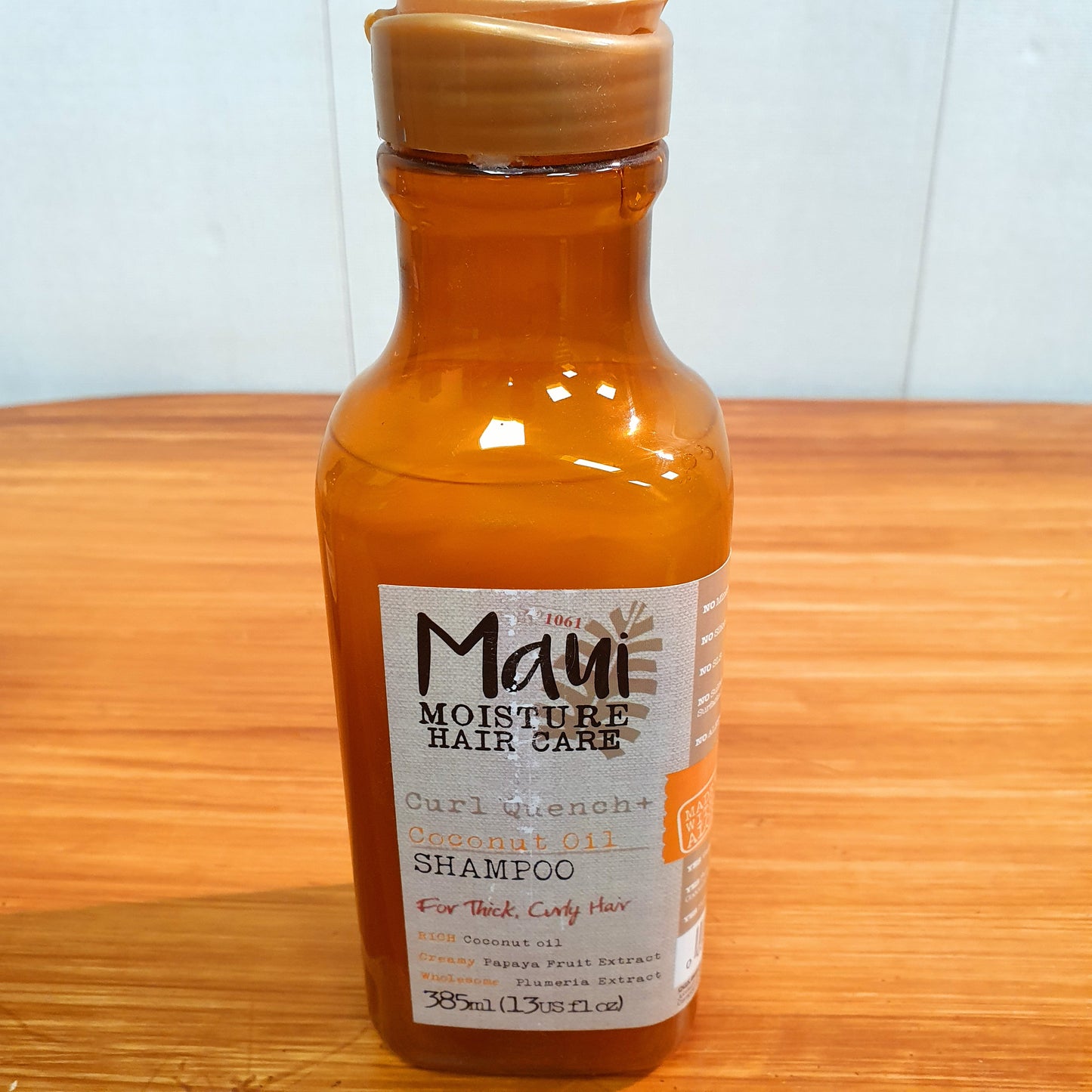 Maui Moisture hair Shampoo Made in USA