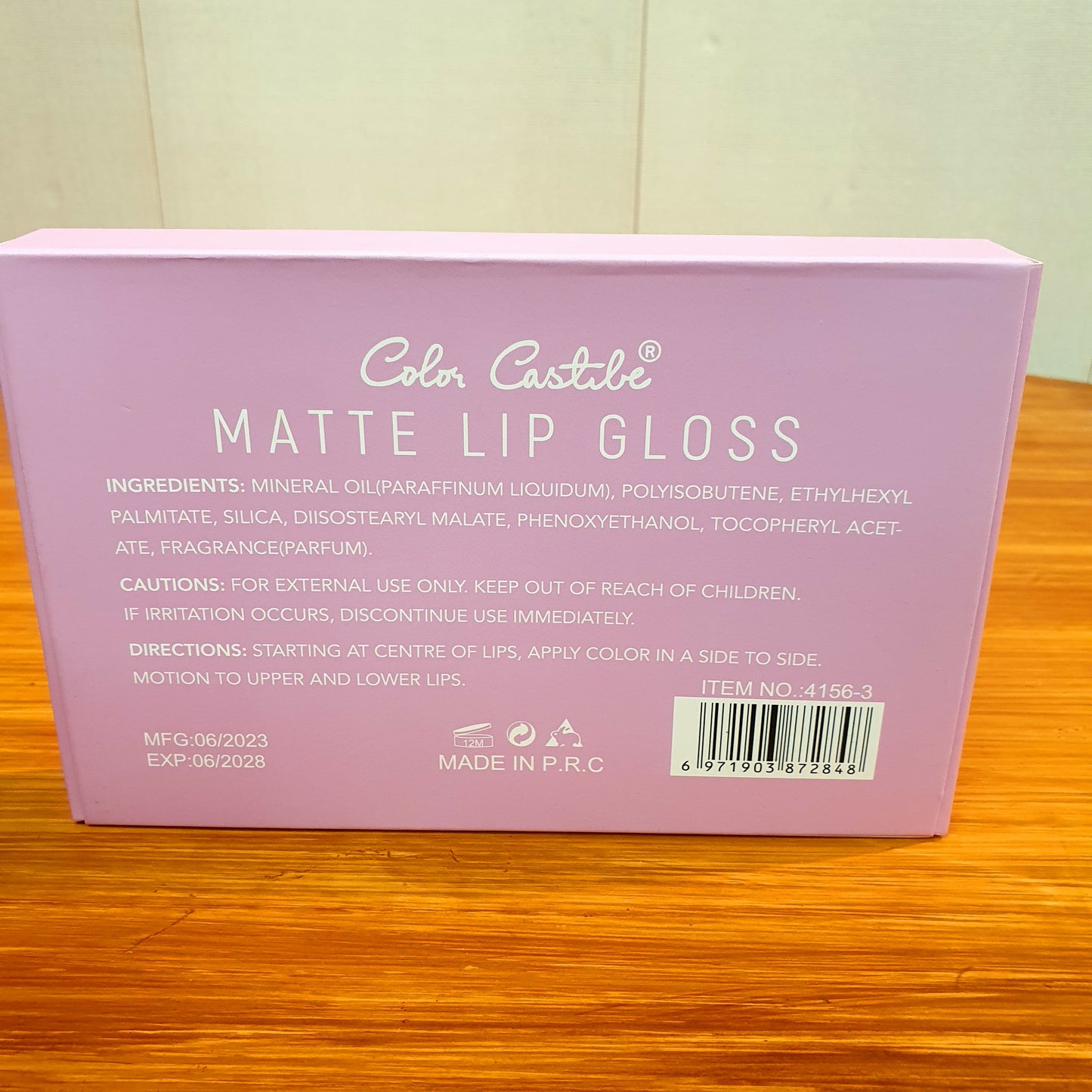 Matte Lip Gloss Pack of 6