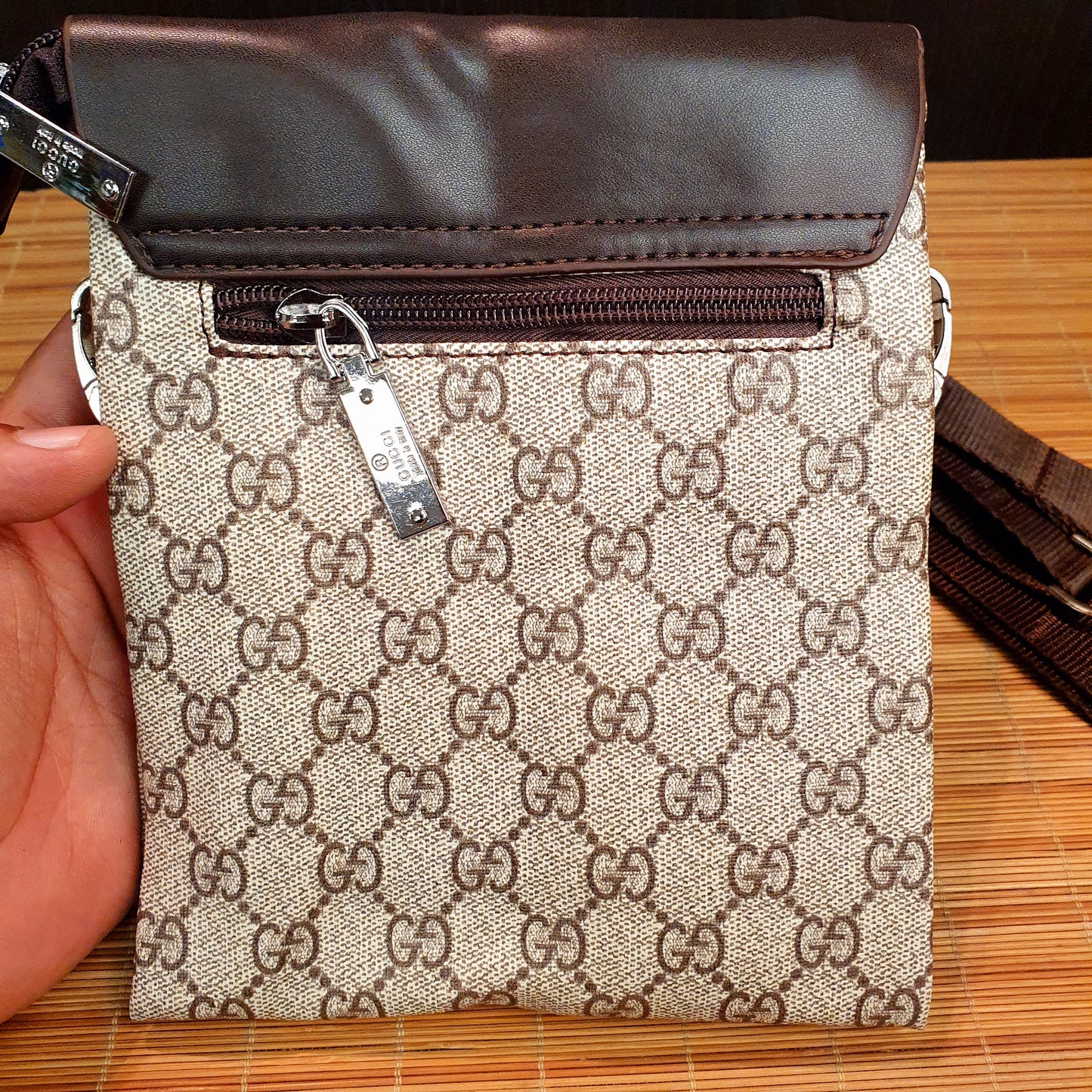 Gucci Cross Body Bag Embroidery Style 7186