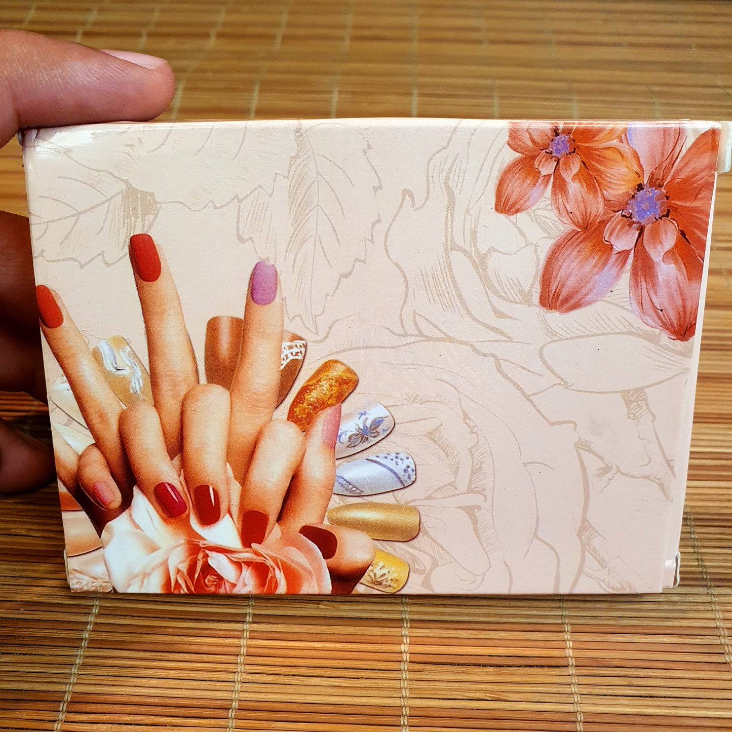 Nail Art Foil Paper 3D DIY UV Gel Polish Glitter Sticker