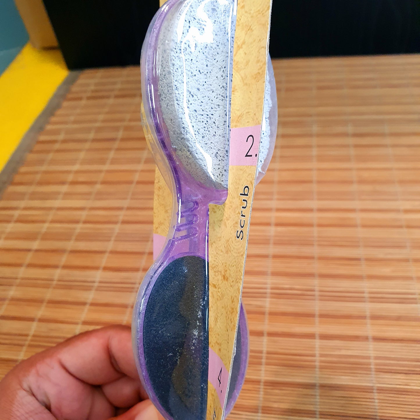 4 in 1 Pedicure Paddle Brush