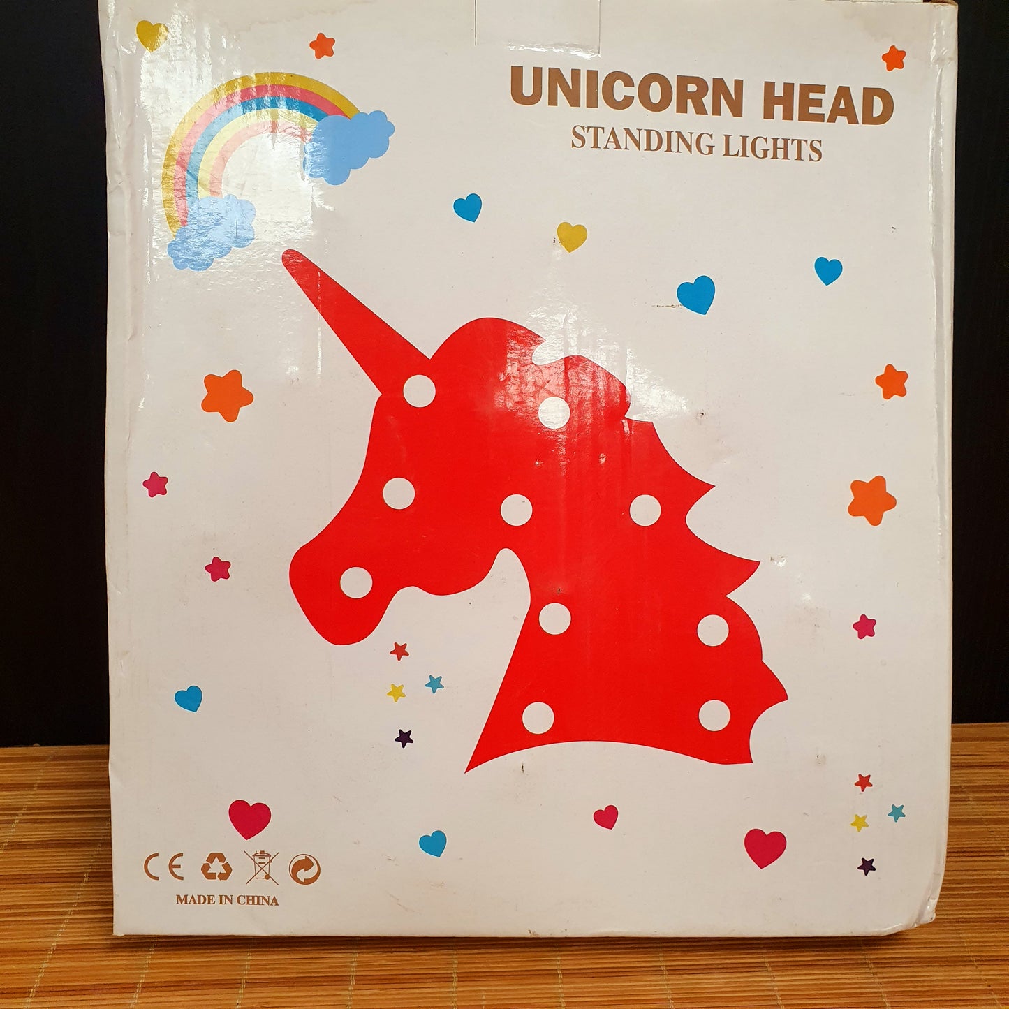 Unicorn Head Standing Light