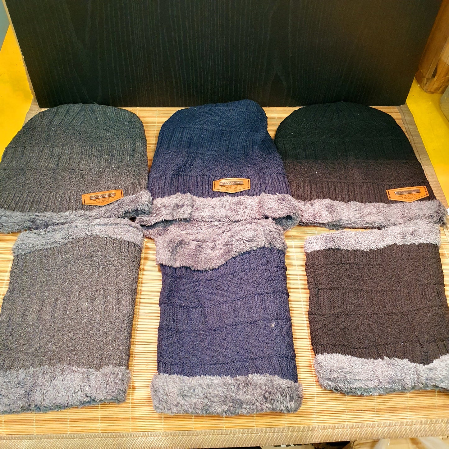 2 in 1 Warm Cap Set
