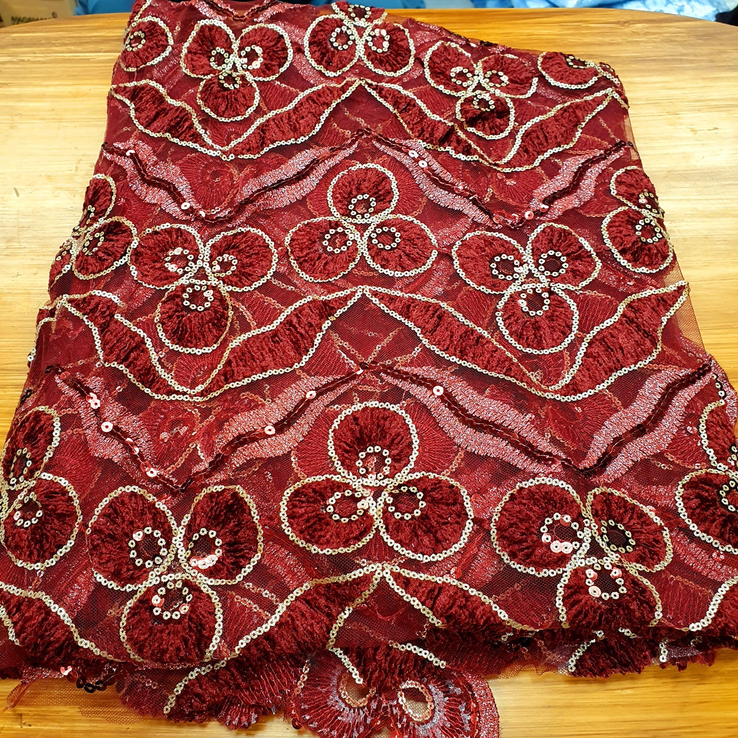 Ladies Fancy Shirt Pieces 1.5yard approx