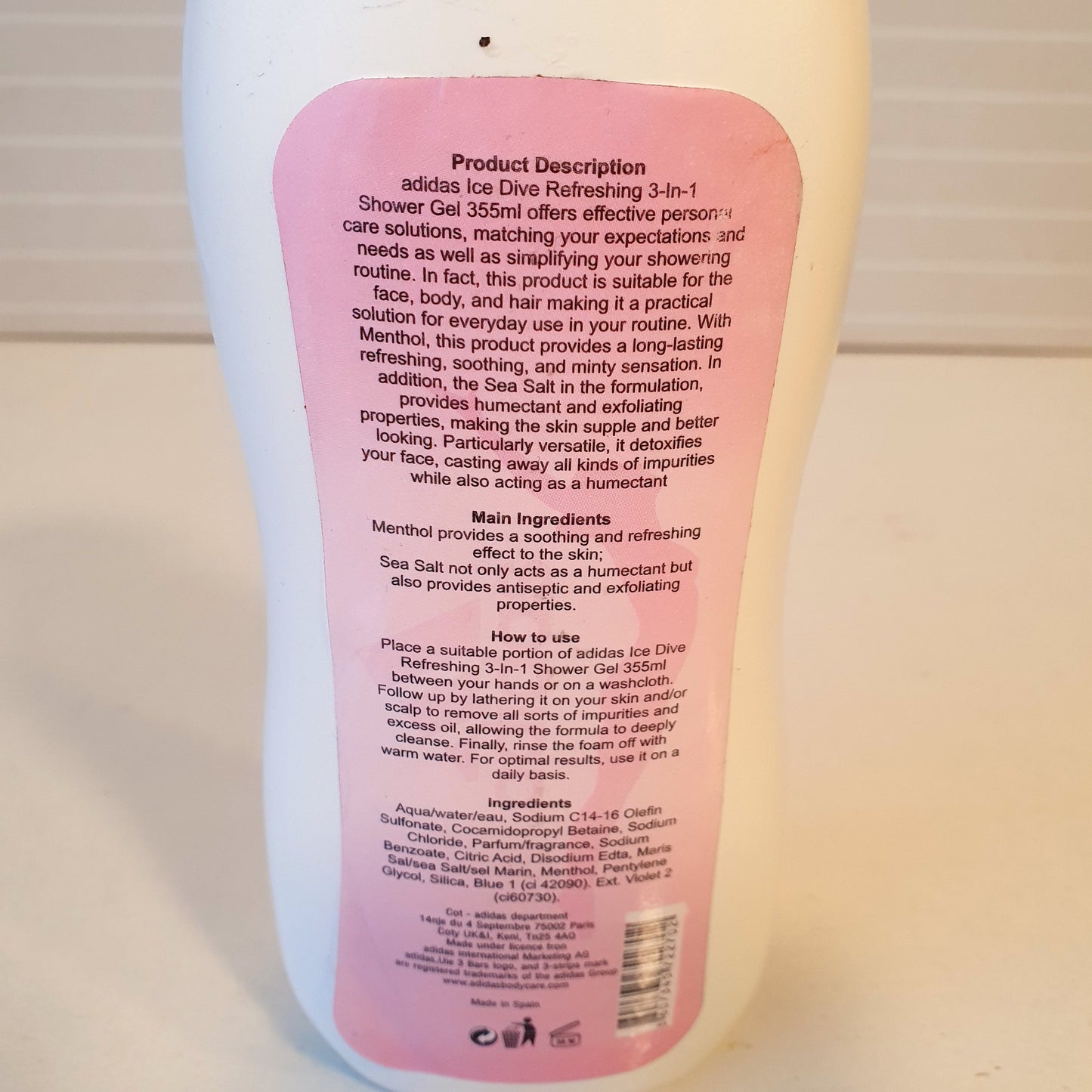 Adidas Fresh Shower Gel