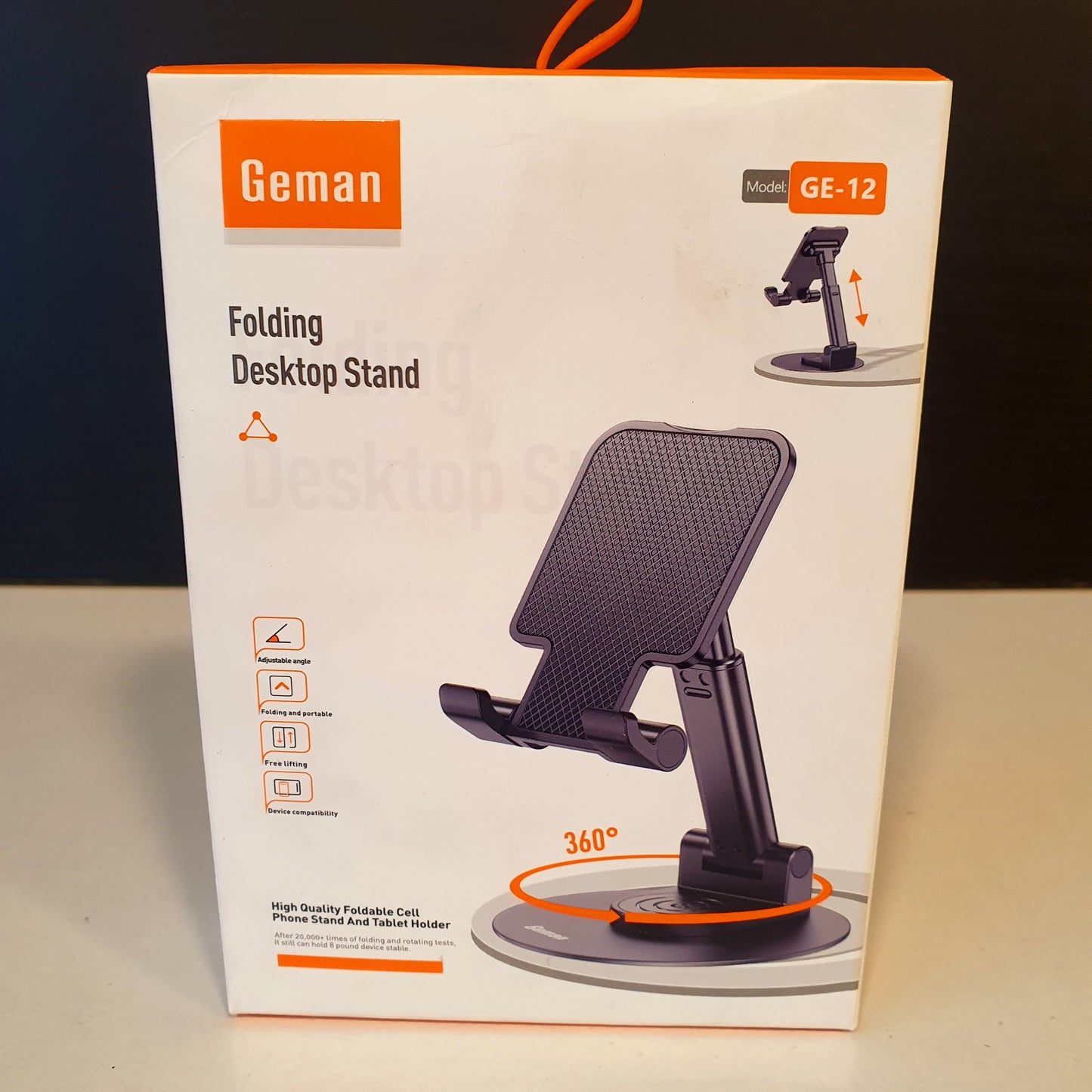 German Folding Mobile Desktop Stand