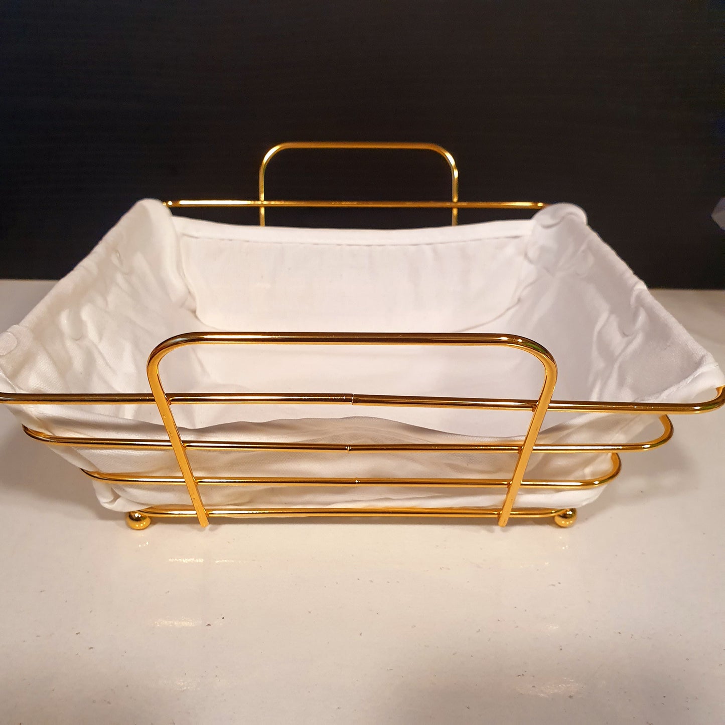 Roti & Naan Serving Golden Basket