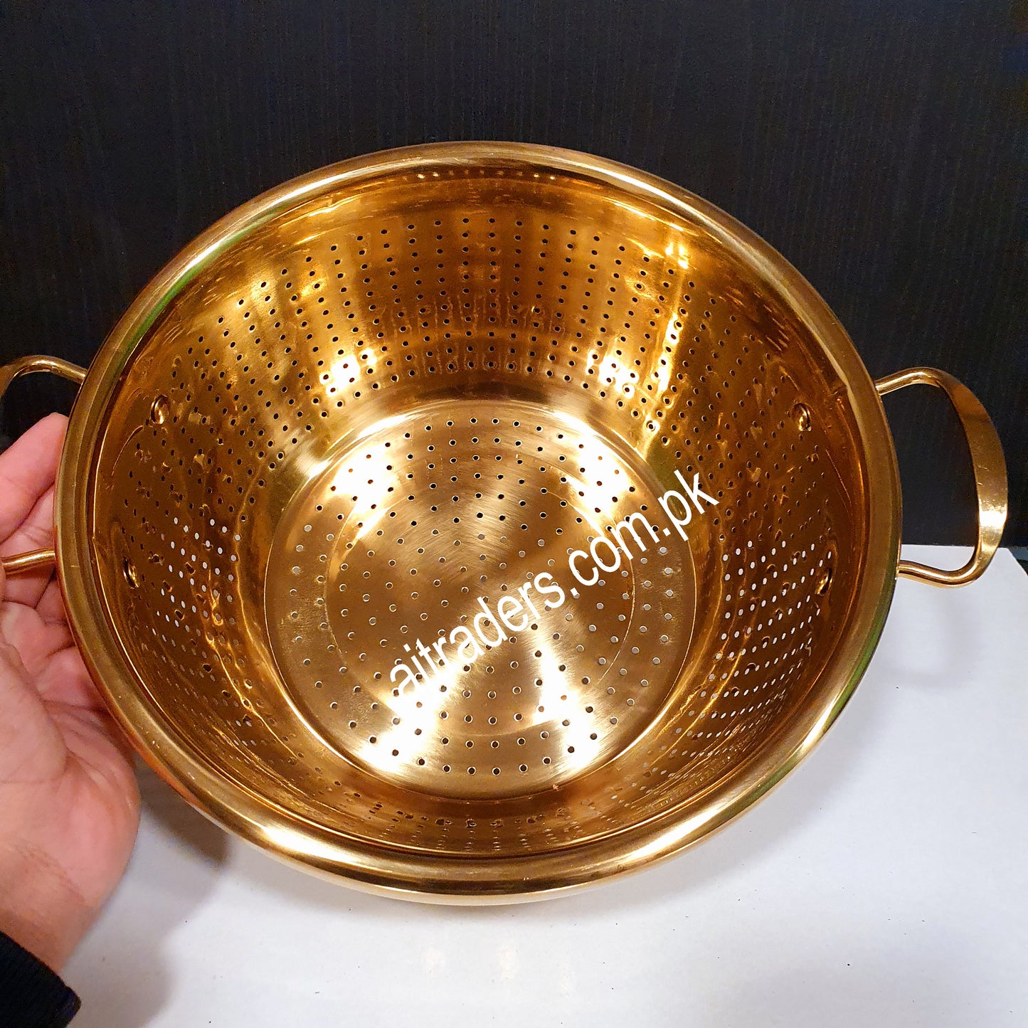 Golden Stainless Steel Strainer Basket 41400