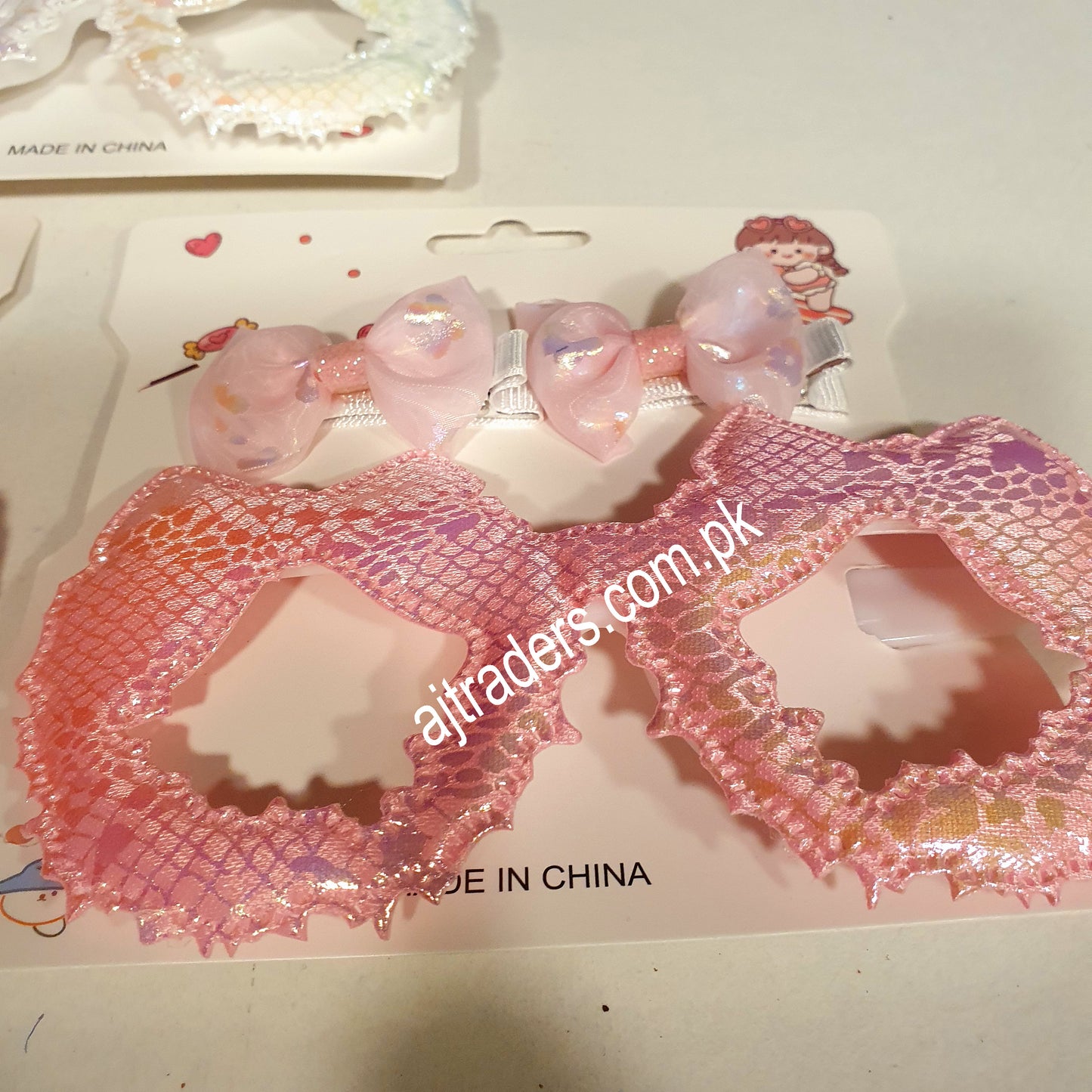 Baby Girls Fabric Glasses with hair Catcher 121075