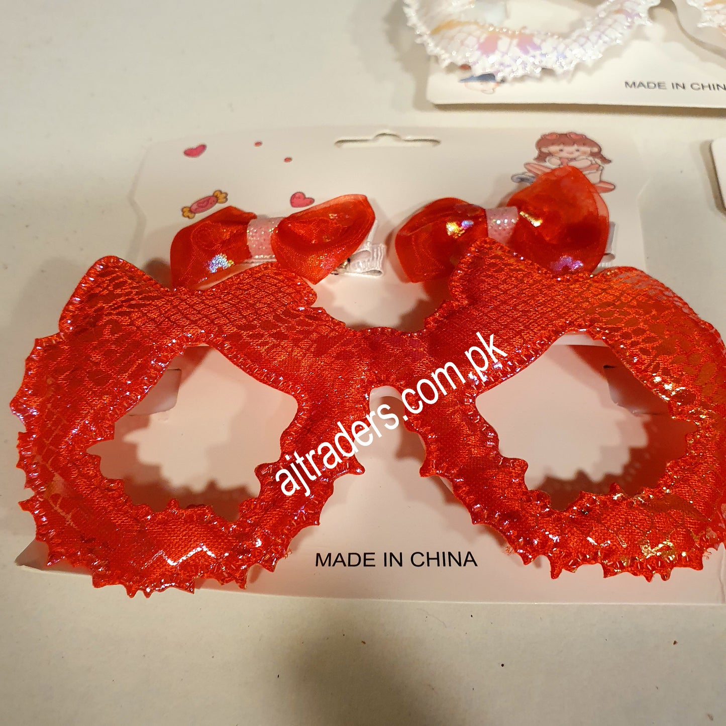 Baby Girls Fabric Glasses with hair Catcher 121075