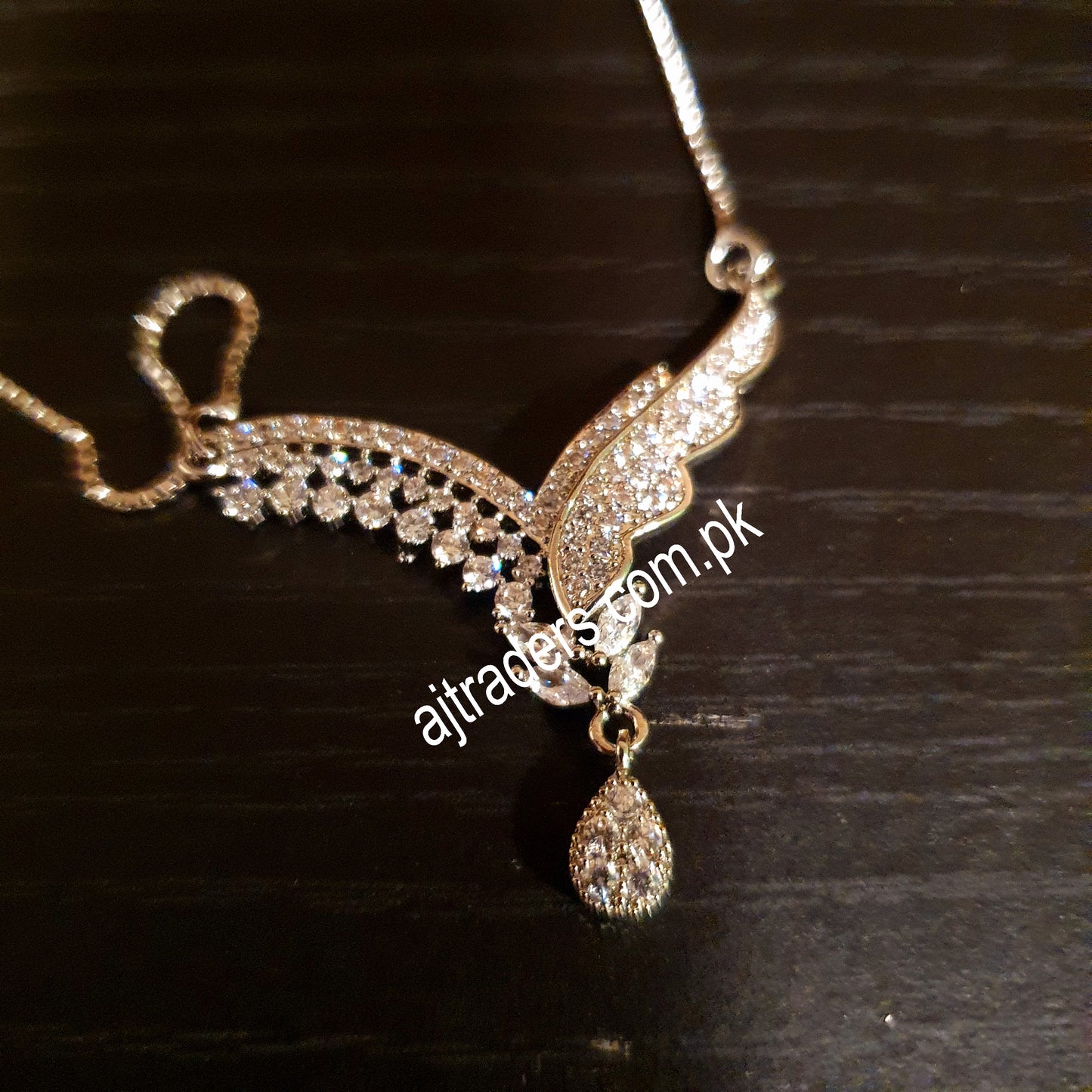 Silver Pendant Curve Style 121100