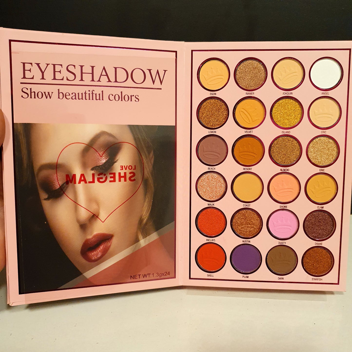 Love Sheglam Makeup Book 13450