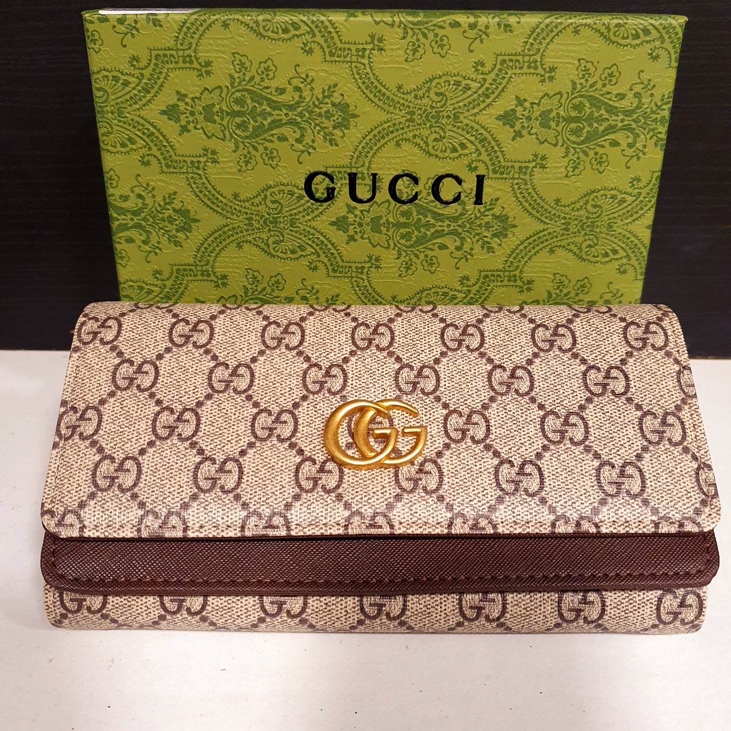 Gucci Long Wallet With Box 10260065