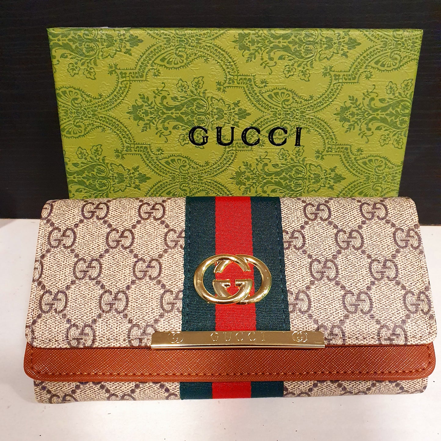 Gucci Long Wallet With Box 10260065