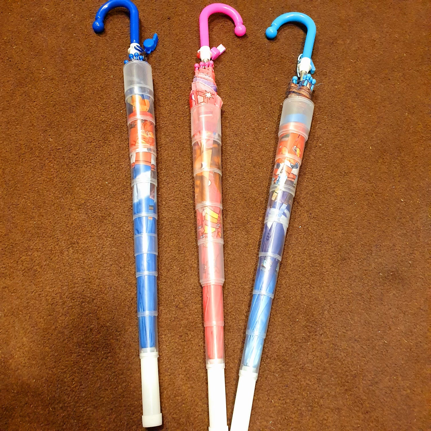 Multi Color Animated Cartoon Umbrella For Kids 10260022