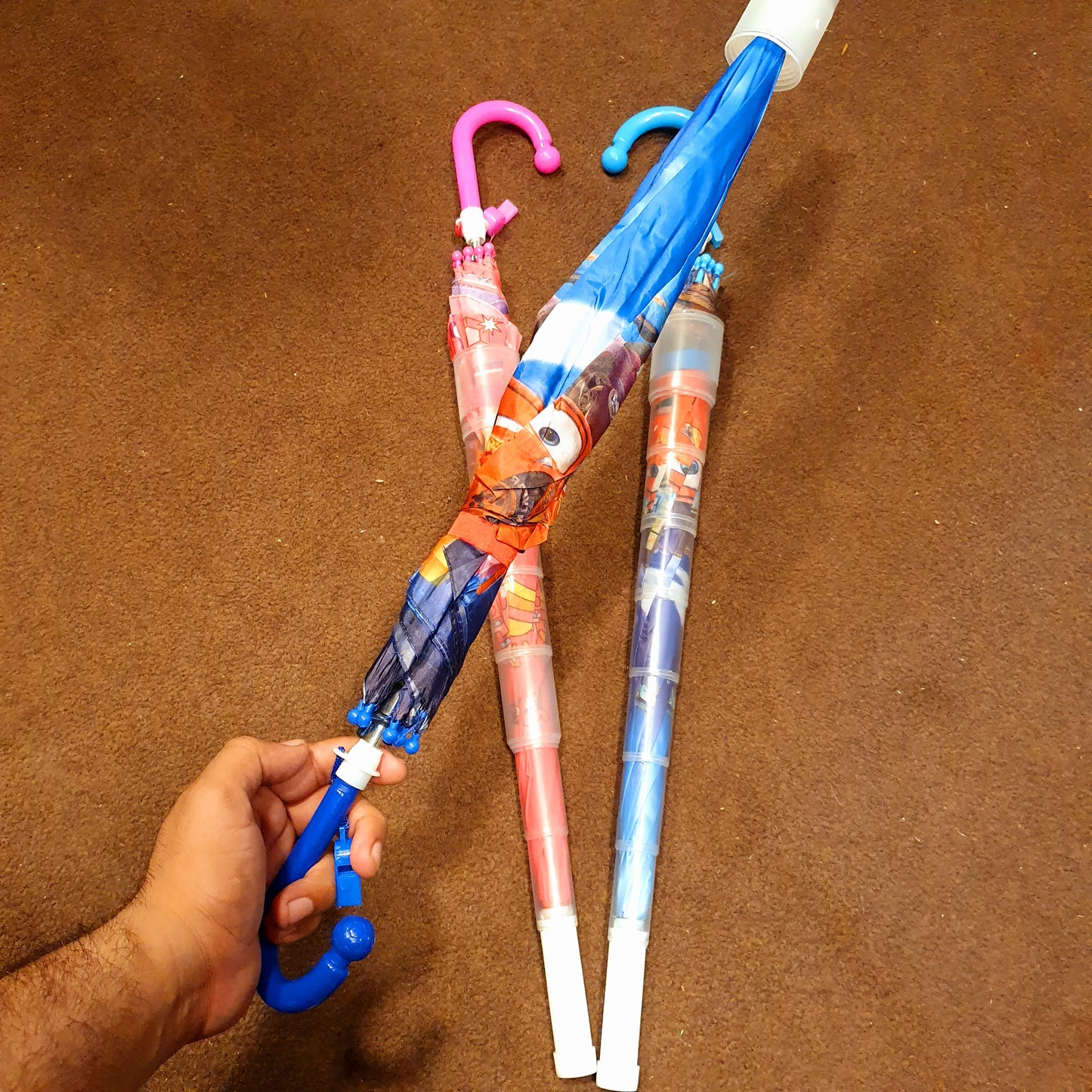 Multi Color Animated Cartoon Umbrella For Kids 10260022