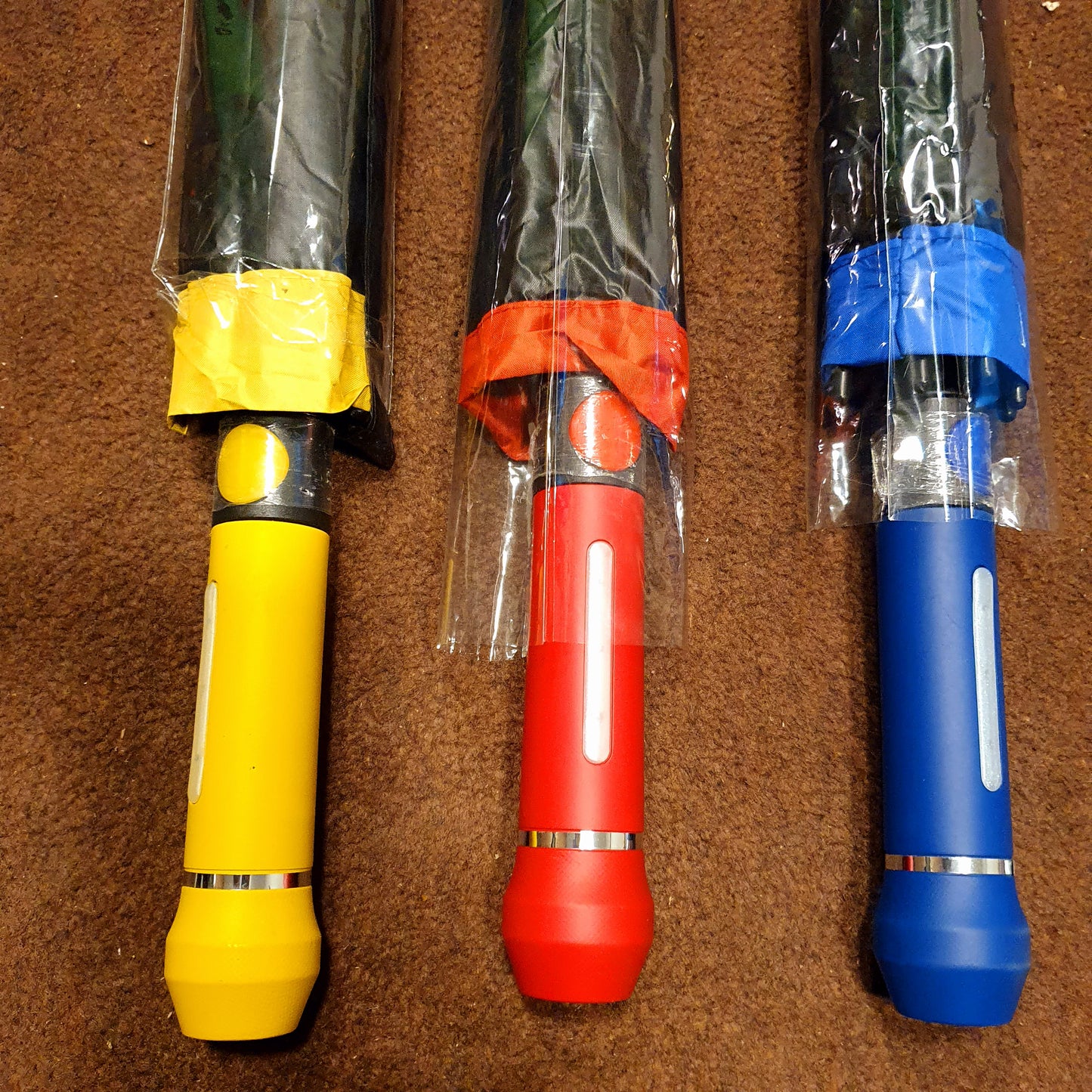 Multicolor Umbrella red Blue yellow 413001