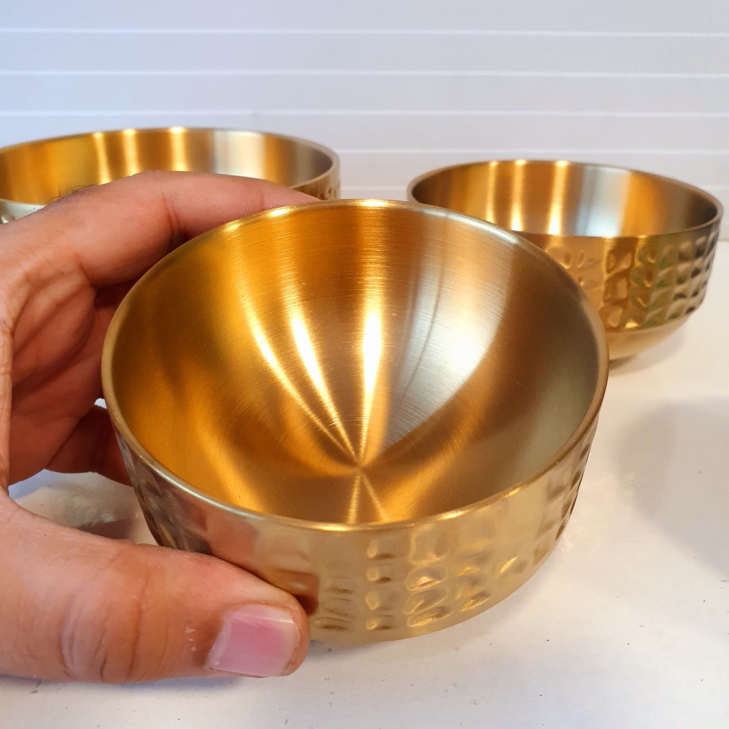 Hand Hammered Serving Bowl 33000