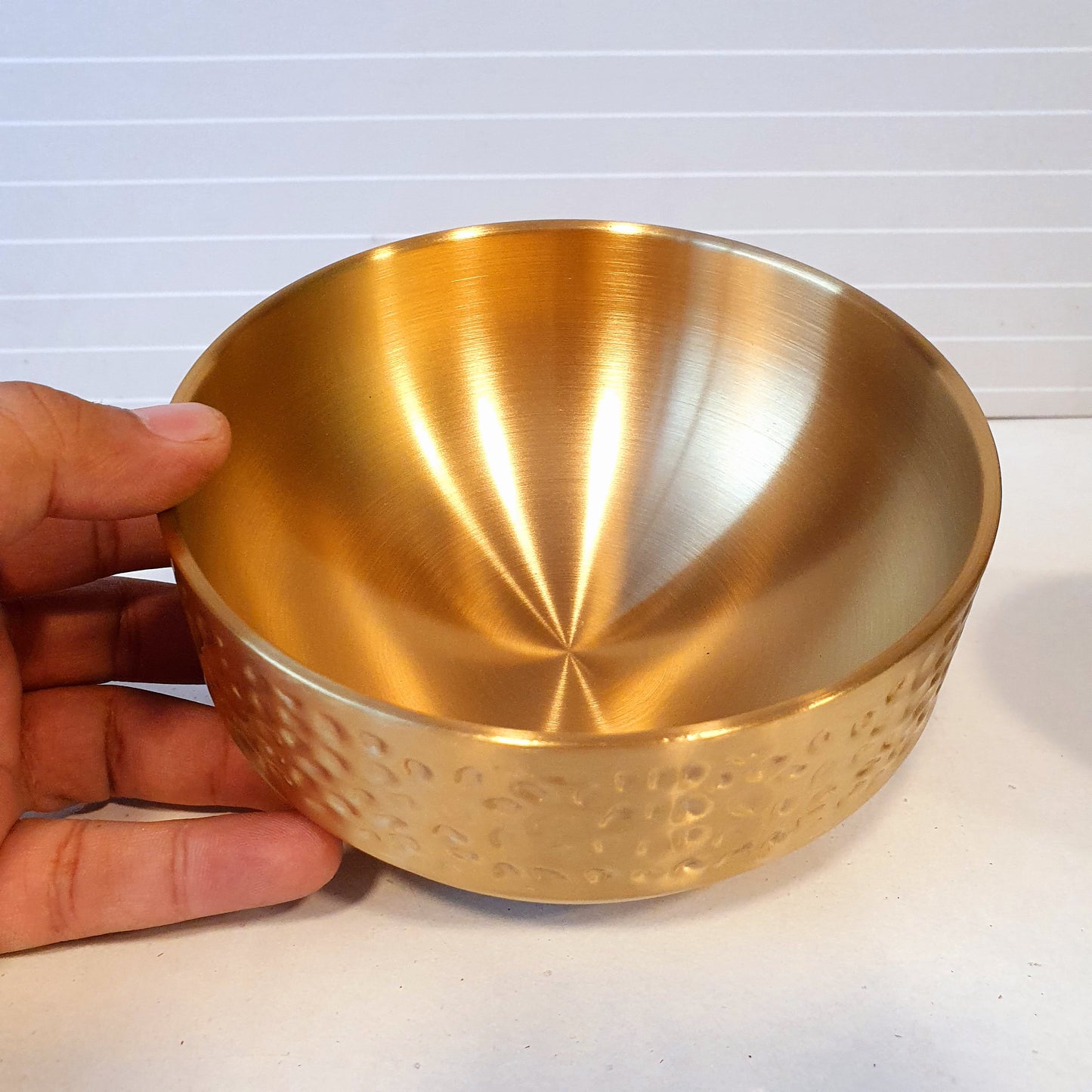 Hand Hammered Serving Bowl 33000