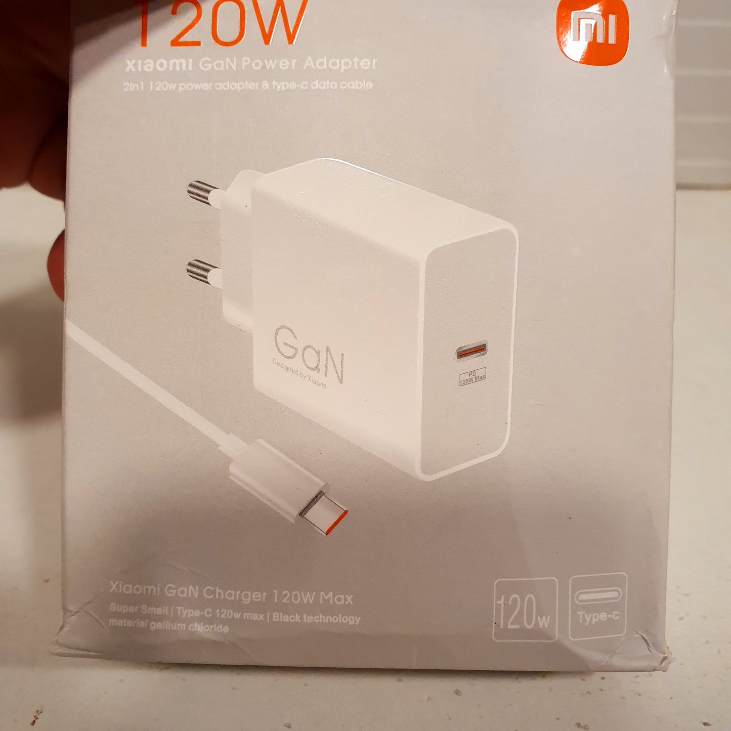 120w Mi charger Type C To C 12950