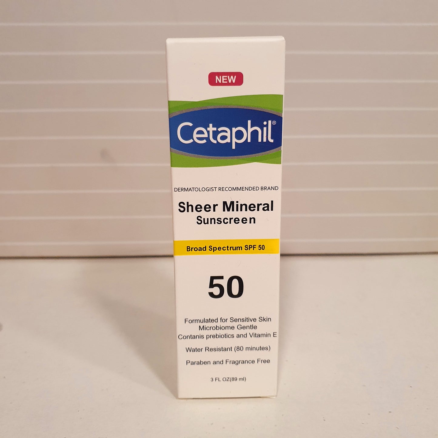 Cetaphil Sheer Mineral Sunscreen 50 61070