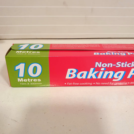 10 Non Stick Baking Paper Pack 32200