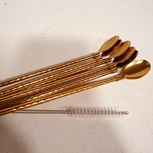Golden Spoon Set With Cleaner 21150