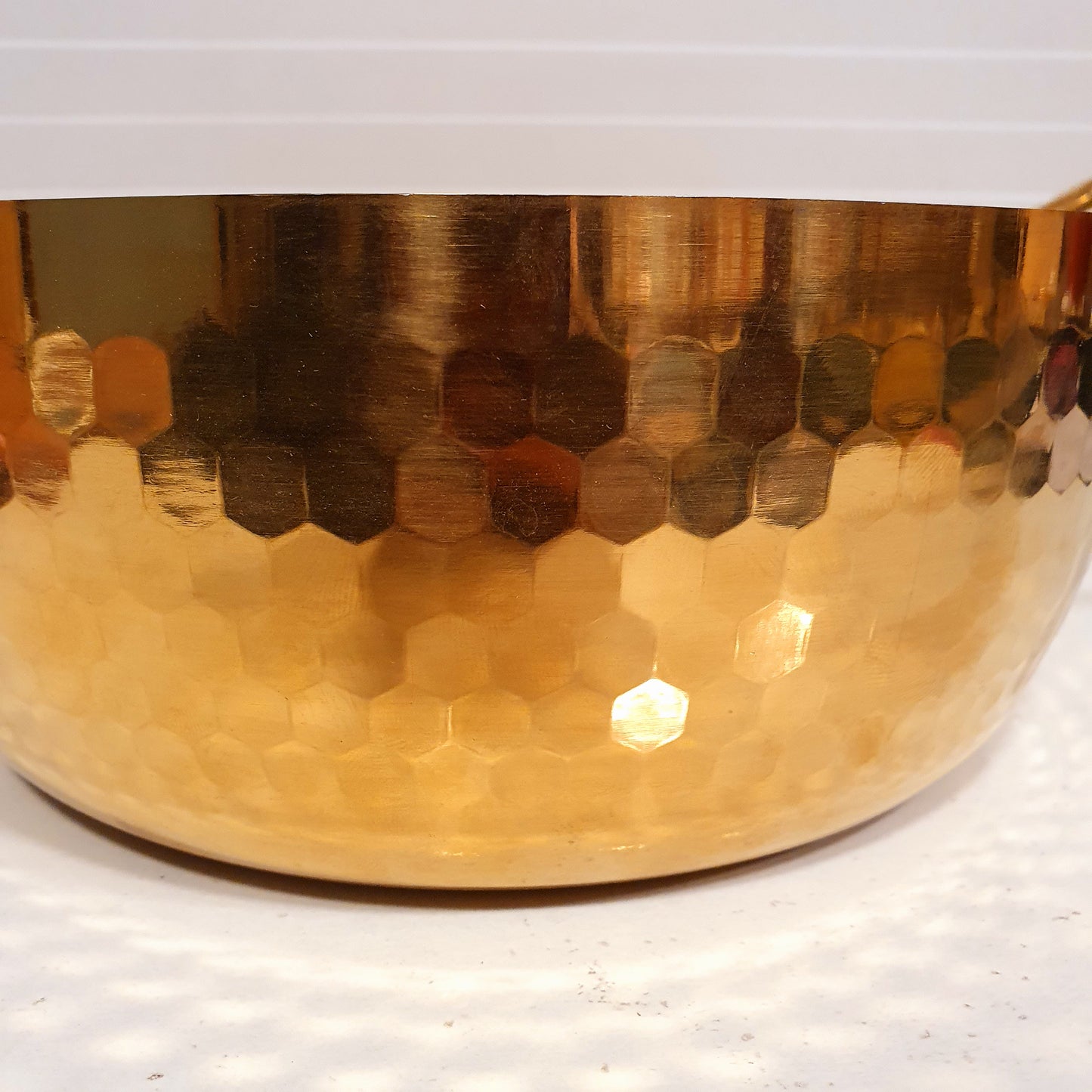 Golden Hammered Pot 21650