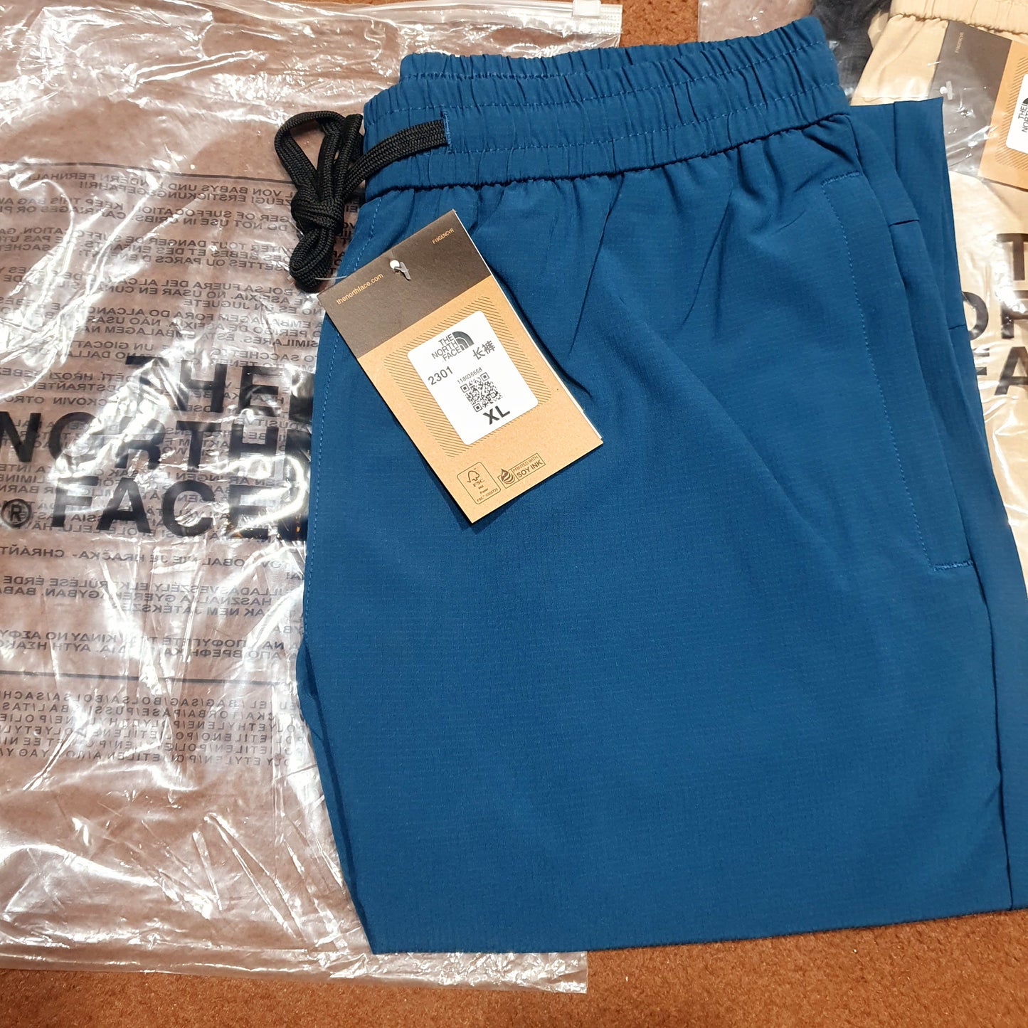 North Face Blue Gents Summer Trouser