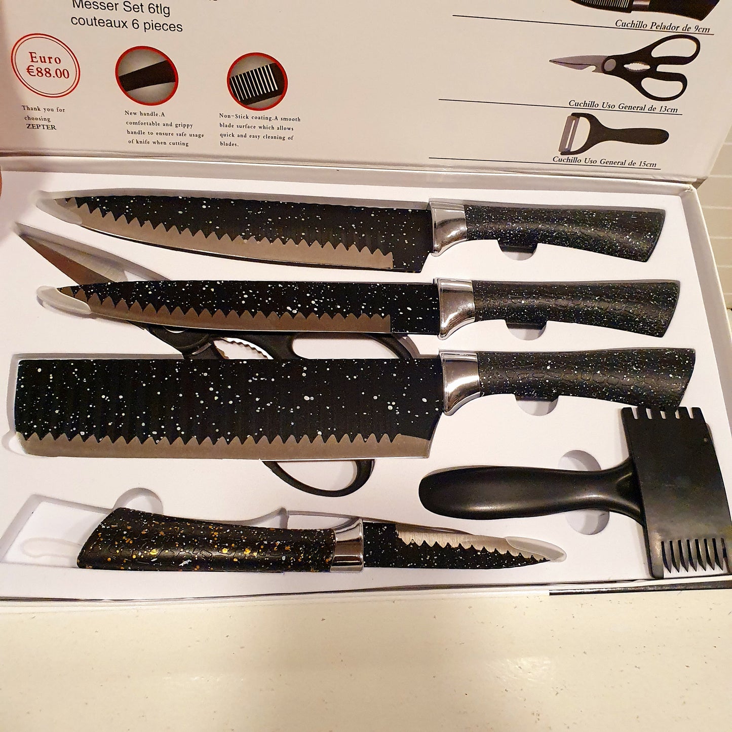 Kitchen Chief Knife Set 22800