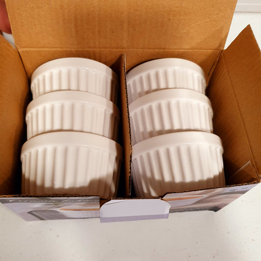 Ceramic Baking Cup set 6 61430