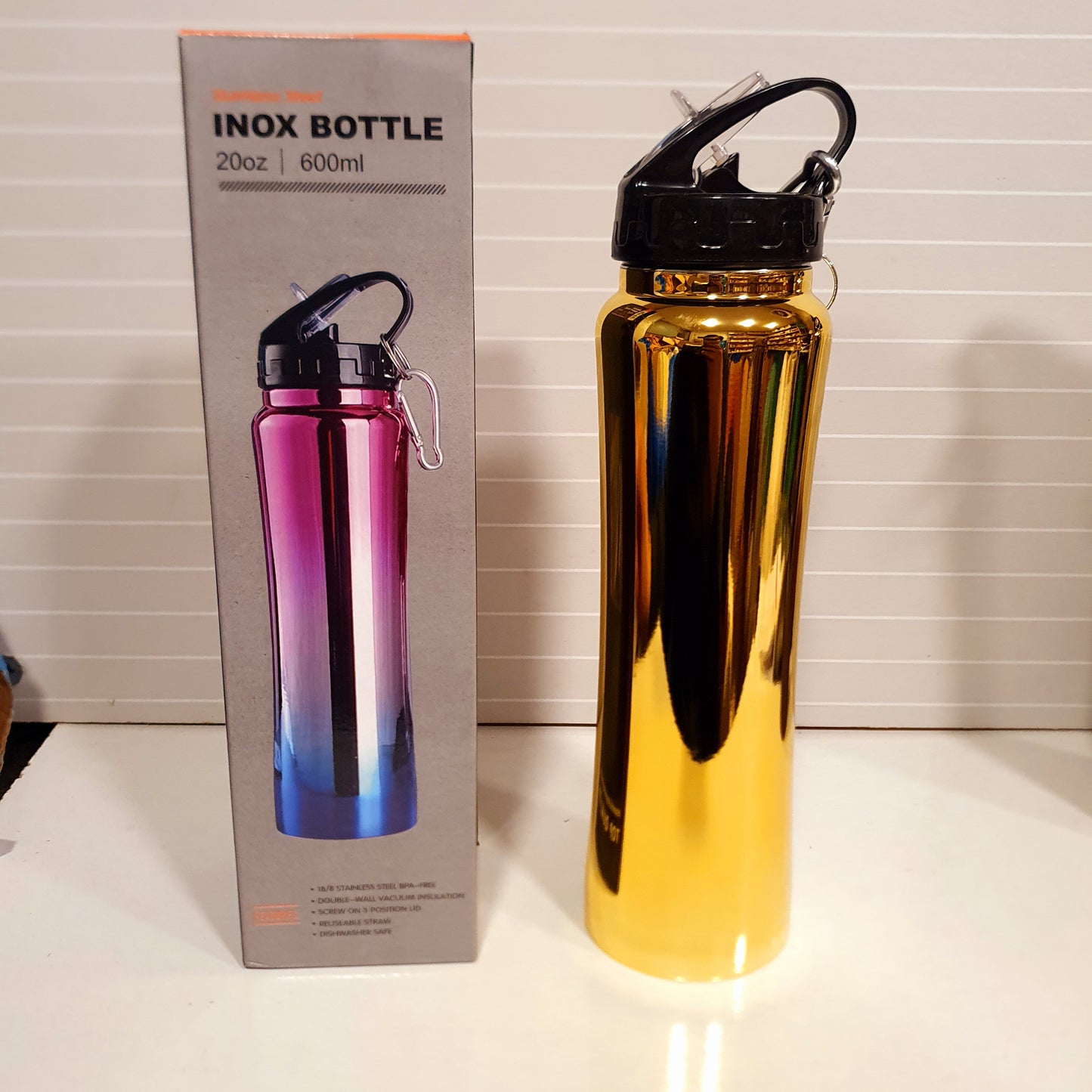 Stainless Steel Multi Colored Water Bottle 32500