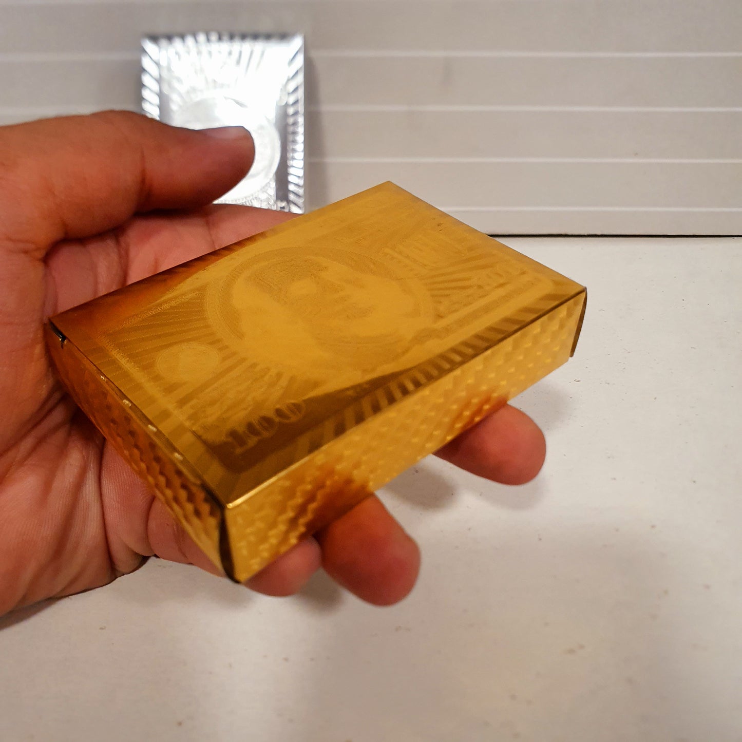 Golden foils playing Cards 62230