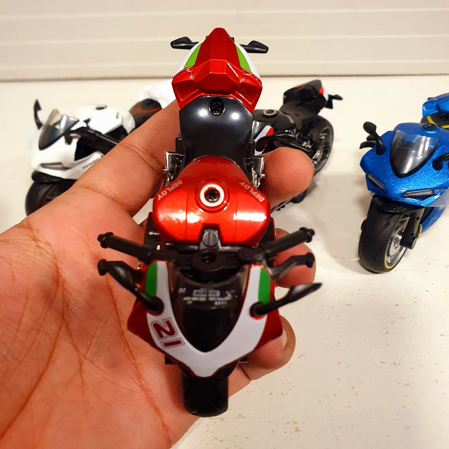 Motorbike metal high scale Toys 31600
