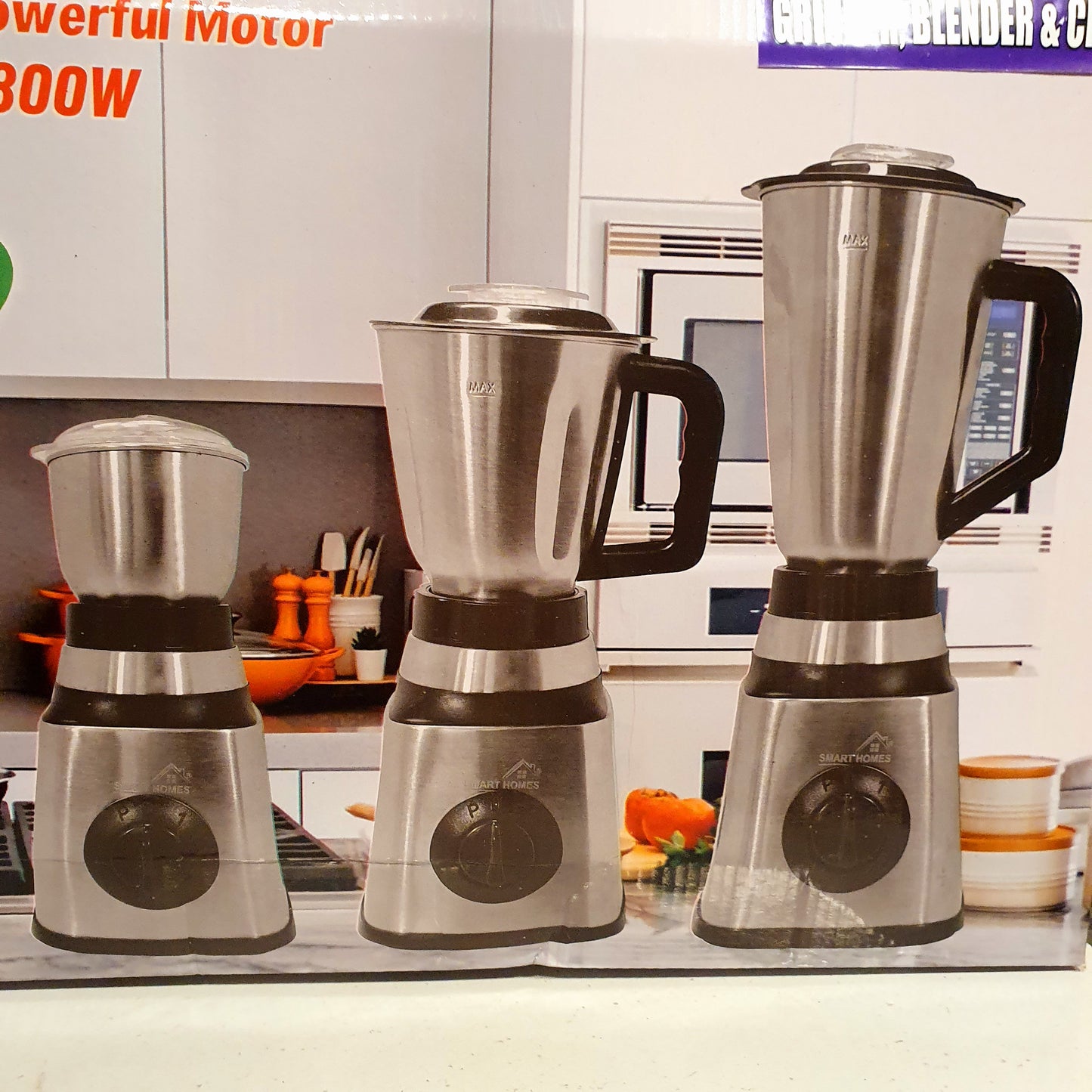 Smart homes Blender chopper grinder 3 in1 2256