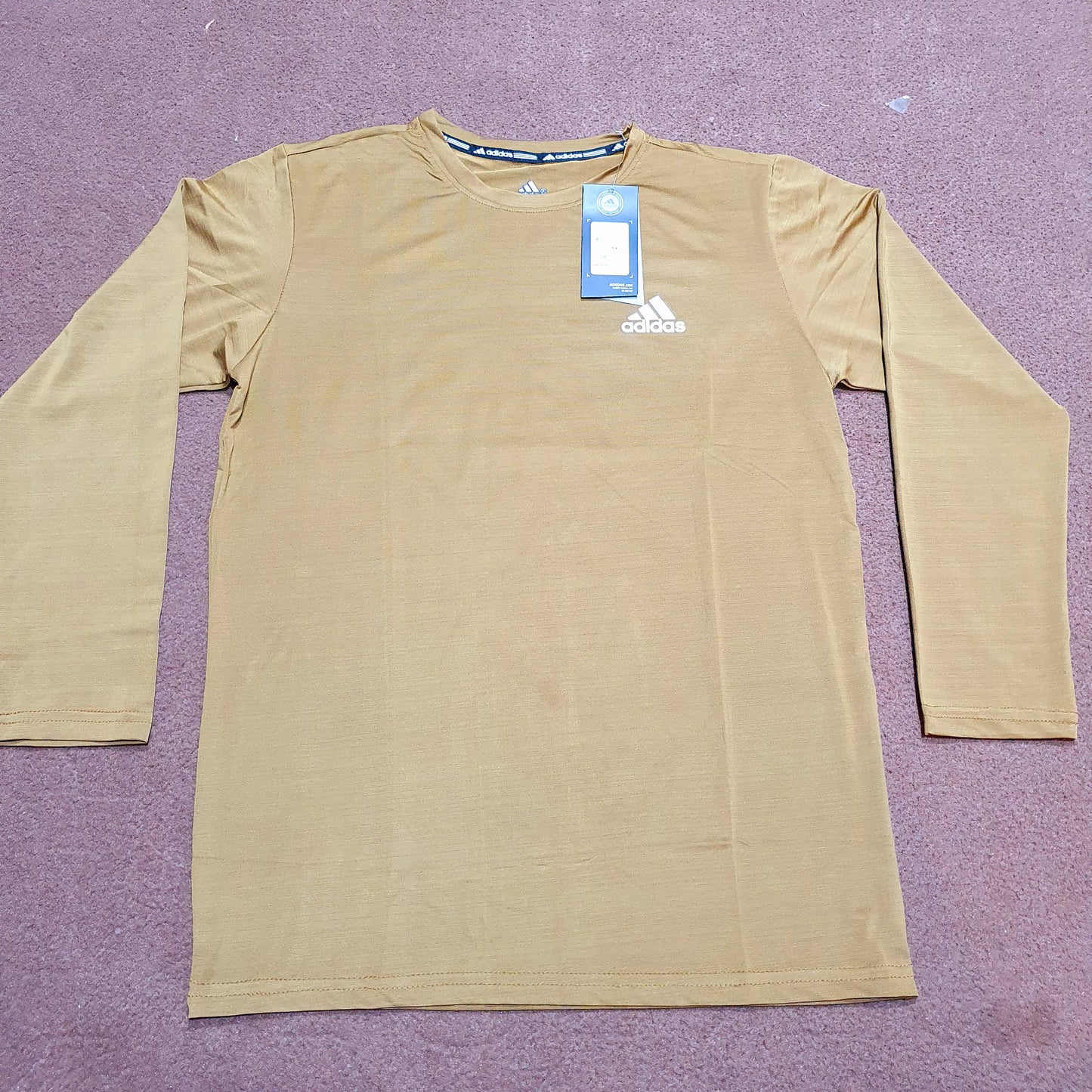 Adidas Brown Mens Sports Shirt, 41900
