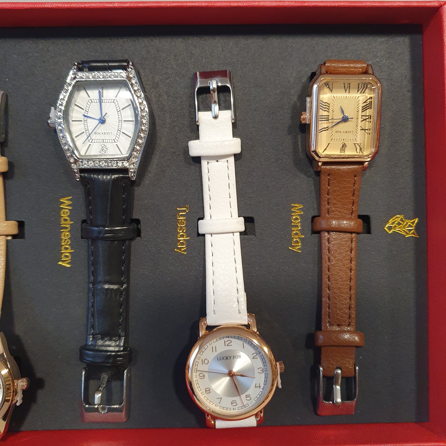 Lucky Fox Quartz Watch Gift Pack
