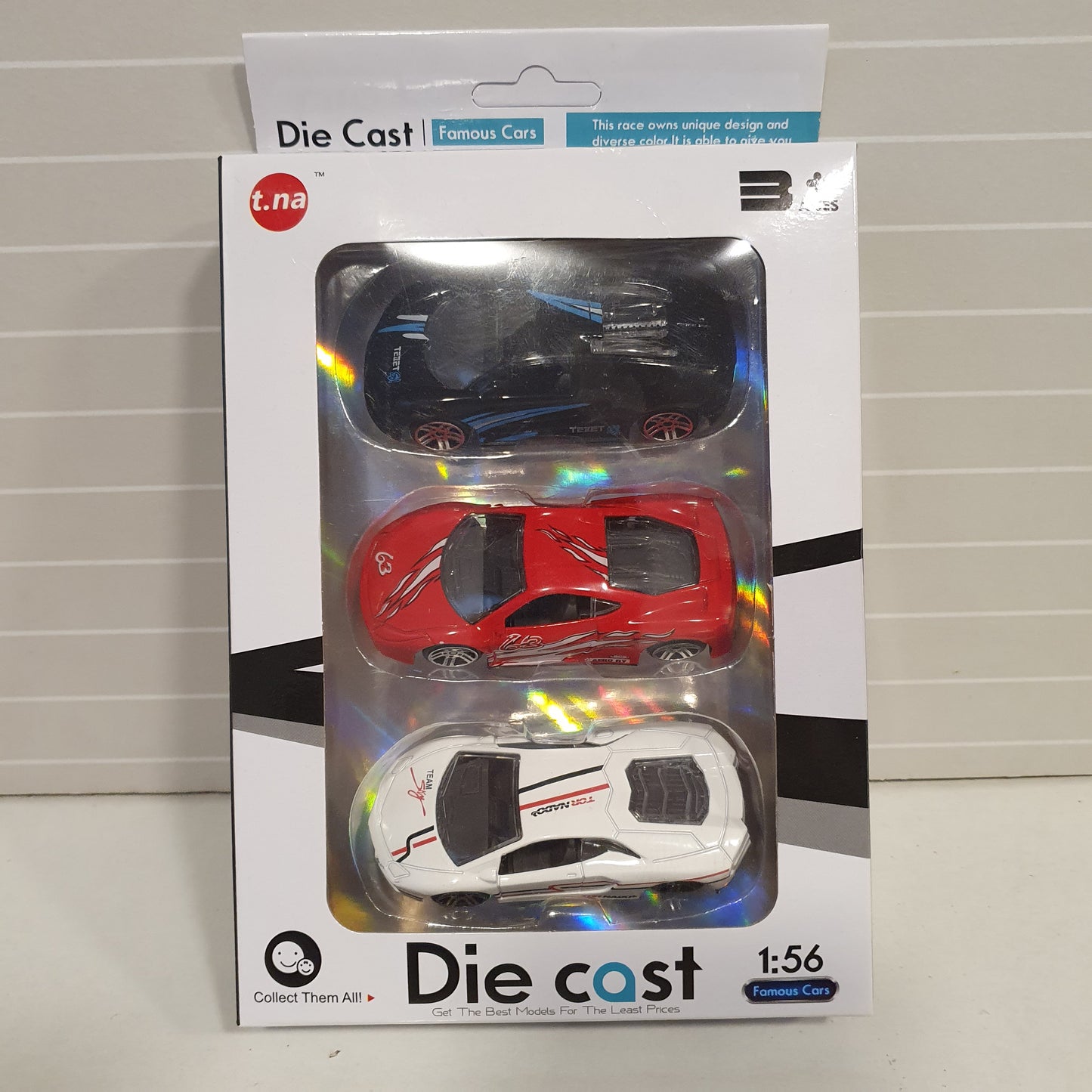 Diecast Metal Car Set for Kids 101250