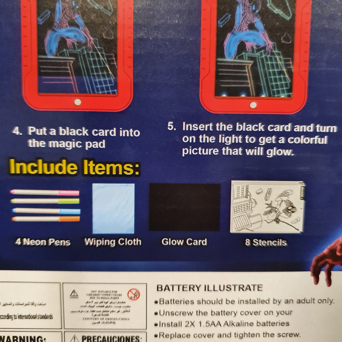 Spiderman Magic Pad 11800