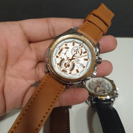 Casio Edifice Watch Leather Strap 31700
