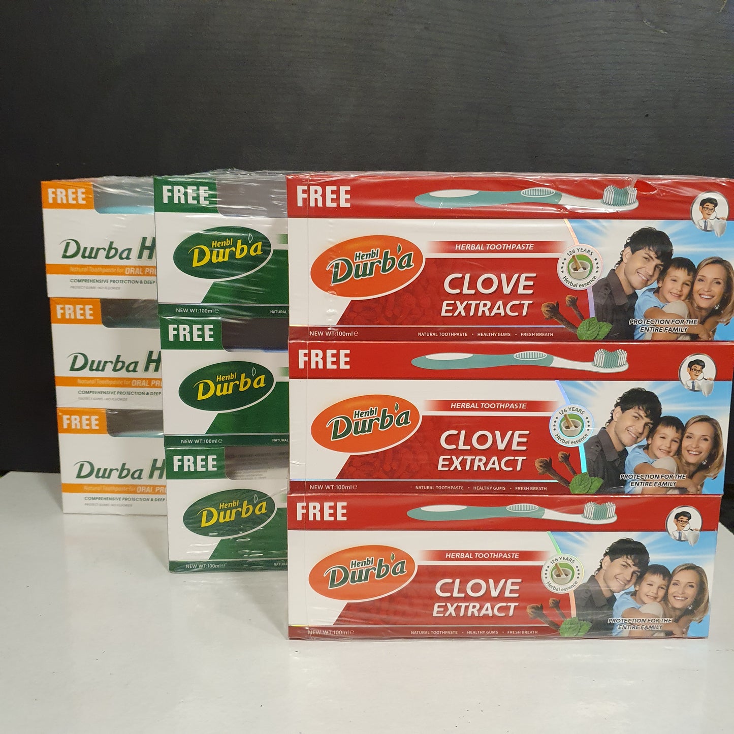Clove Extract Tooth Paste with Free Brush 81450