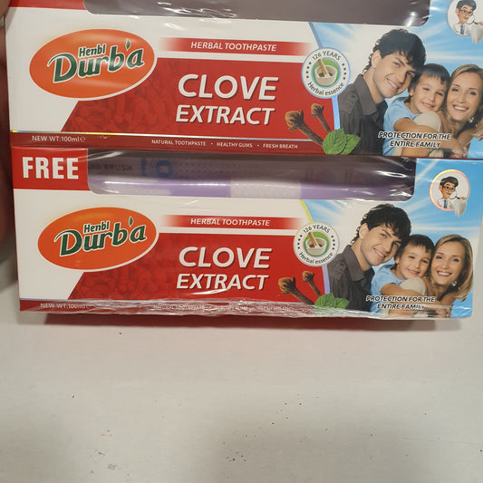 Clove Extract Tooth Paste with Free Brush 81450