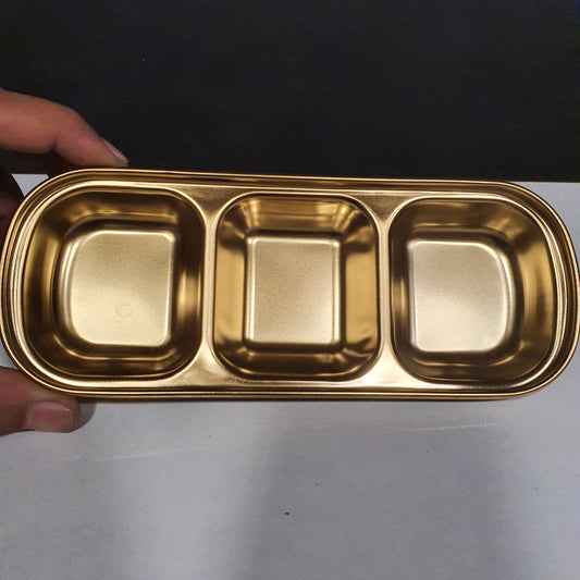 Golden 3 Tier Sauces Serving 21150