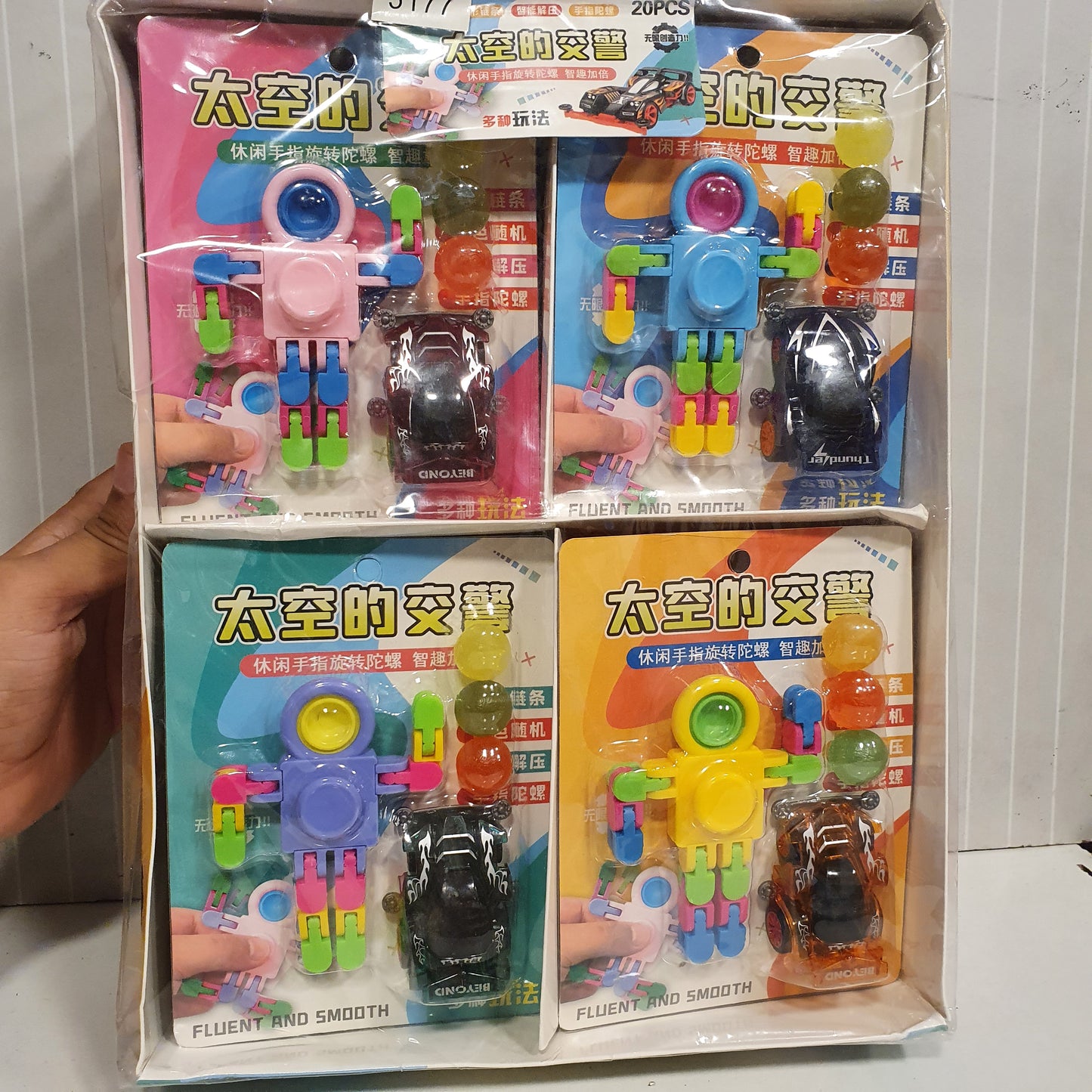 Kids Playing Robot Toy 31450