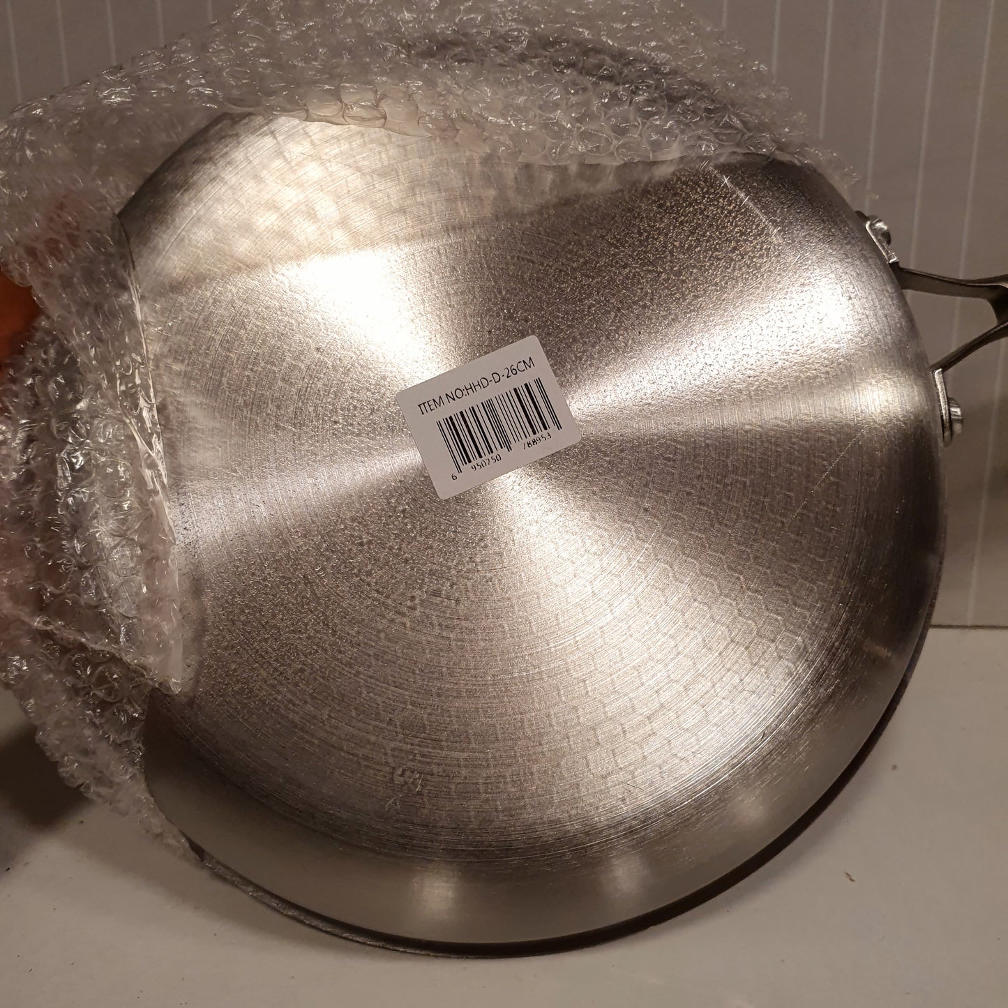 Silver Non Stick Pan with Lid 25150