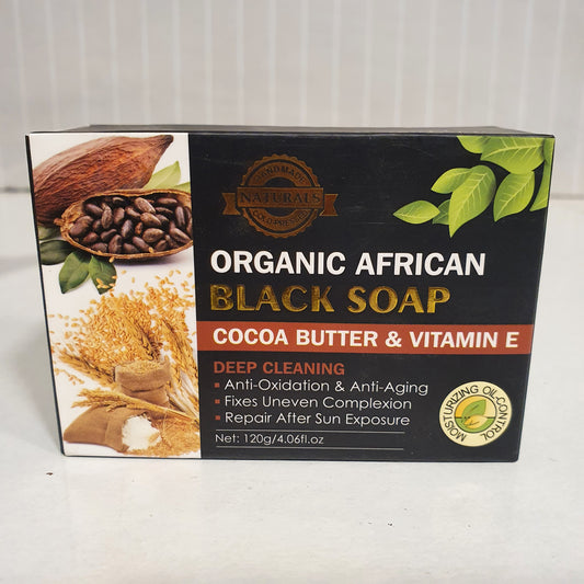 Organic African Black Soap 21400