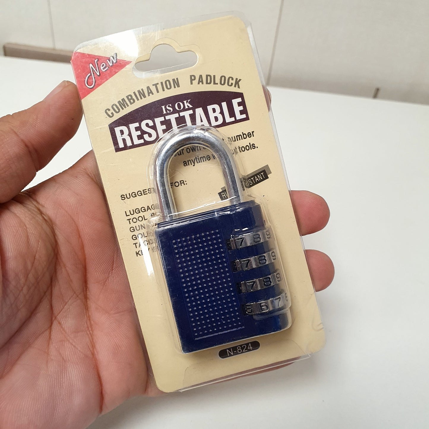 Combination Pad Lock 61020